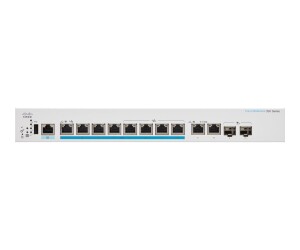Cisco Business 350 Series CBS350-8MP-2X - Switch - L3 -...