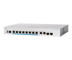 Cisco Business 350 Series CBS350-8MP-2X - Switch - L3 -...