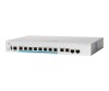 Cisco Business 350 Series CBS350-8MP -2X - Switch - L3 - Managed - 8 x 100/1000/2.5G (POE+)