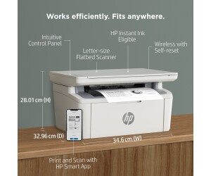 HP LaserJet Mfp M140w Laser - Multifunktionsgerät - Laser/LED-Druck