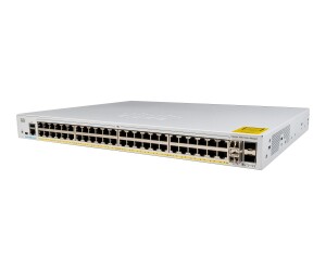 Cisco Catalyst 1000-48FP -4X -L - Switch - Managed - 48 x...