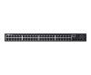 Dell Networking N1548P - Switch - L2+ - Managed - 48 x 10/100/1000+ 4 x 10 Gigabit SFP+ - air flow from front to back - mountable on rack - PoE+ (30.8 W)