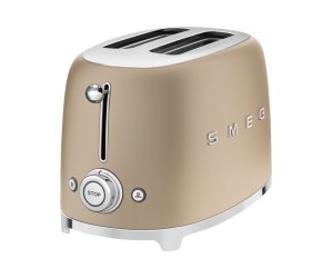 SMEG 50s Style TSF01CHMEU - Toaster - 2 Scheibe