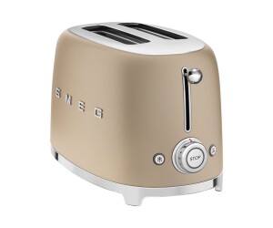 SMEG 50s Style TSF01CHMEU - Toaster - 2 Scheibe