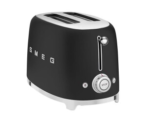 SMEG 50s Style TSF01BLMEU - Toaster - 2 disc
