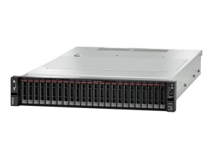 Lenovo ThinkSystem SR650 7X06 - Server - Rack-Montage - 2U - zweiweg - 1 x Xeon Silver 4210R / 2.4 GHz - RAM 32 GB - SAS - Hot-Swap 6.4 cm (2.5")