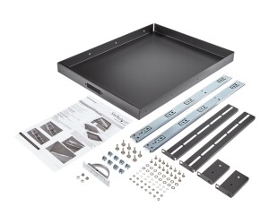 StarTech.com Ausziehbarer Fachboden für 19 Serverschrank