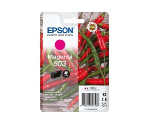 Epson 503 - 3.3 ml - Magenta - original - blister with...