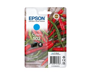 Epson 503 Singlepack - 3.3 ml - Cyan - original