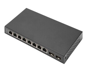 DIGITUS 8-Port Gigabit Netzwerkswitch, Desktop, unmanaged