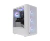 Thermaltake S Series S200 TG ARGB Snow - Mid tower - ATX - Seitenteil mit Fenster (gehärtetes Glas)