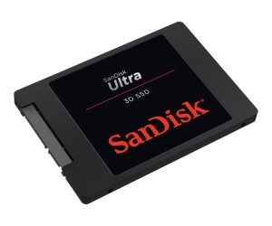 SanDisk Ultra 3D - SSD - 500 GB - intern - 2.5" (6.4 cm)