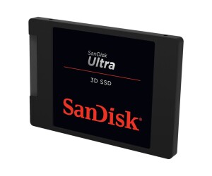 SanDisk Ultra 3D - SSD - 500 GB - intern - 2.5" (6.4 cm)