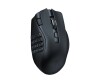 Razer Naga V2 Hyperspeed - Mouse - ergonomic - for right -handed - optically - 21 keys - wireless - Bluetooth, 2.4 GHz - Wireless recipient (USB)