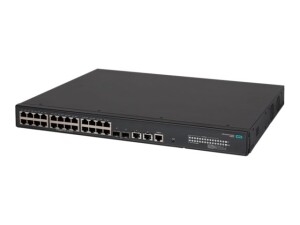 HPE FlexNetwork 5140 24G PoE+ 2SFP+ 2XGT EI - Switch - L3...