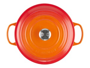 Le Creuset BrŠter Signature around 22cm furnace red