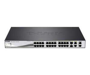 D -Link of the 1210 - Switch - Managed - 24 x 10/100 + 2 x combi gigabit -SFP + 2 x 10/100/1000