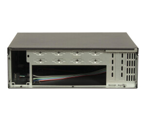 Inter-Tech IPC S25 - Mini-Server-Gehäuse - Mini-ITX - keine Spannungsversorgung (FlexATX)