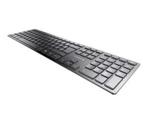 Cherry KW 9100 Slim - keyboard - wireless - 2.4 GHz, Bluetooth 4.0