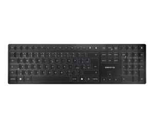 Cherry KW 9100 SLIM - Tastatur - kabellos - 2.4 GHz, Bluetooth 4.0