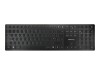 Cherry KW 9100 SLIM - Tastatur - kabellos - 2.4 GHz, Bluetooth 4.0