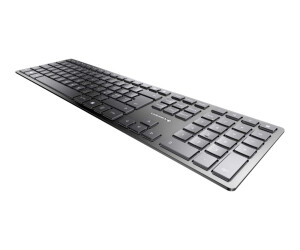 Cherry KW 9100 SLIM - Tastatur - kabellos - 2.4 GHz,...