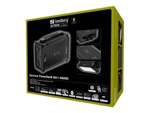 SANDBERG Active Survivor 8in1 - Powerbank + AC-Netzteil +...