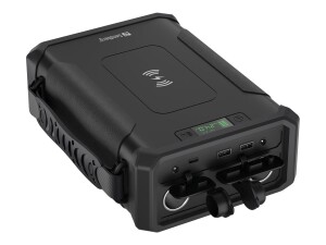 SANDBERG Active Survivor 8in1 - Powerbank + AC-Netzteil + Kfz-Netzteil 32700 - 96000 mAh - 307.2 Wh - 180 Watt - 5 A - PD, QC - 4 Ausgabeanschlussstellen (2 x USB, 24 pin USB-C, DC5521)