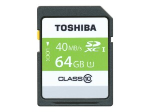 Toshiba Professional - Flash memory card - 64 GB