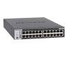 Netgear M4300-24X - Switch - L3 - managed - 24 x 10 Gigabit Ethernet + 4 x 10 Gigabit SFP+, gemeinsam genutzt