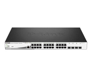 D-Link DGS 1210-28MP - Switch - managed - 24 x...