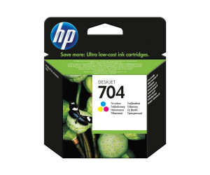HP 704 - Farbe (Cyan, Magenta, Gelb) - original