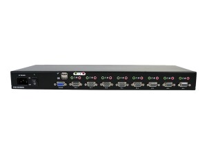 StarTech.com 8 Port Rackmount USB VGA KVM Switch - 8-fach...