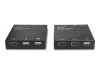 Lindy Video/Audio/USB-Verlängerungskabel - HDMI