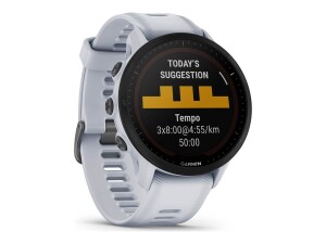 Garmin Forerunner 955 Solar - Sportuhr mit Riemen - Silikon - Handgelenkgröße: 130-220 mm - Anzeige 3.3 cm (1.3")