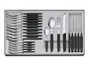 Victorinox cutlery set Swiss Modern 24-part black-24-part-plastic