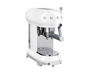 SMEG 50s Style Ecf01Wheu - coffee machine with cappuccinatore