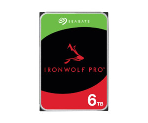 Seagate Ironwolf Pro ST6000N001 - hard drive - 6 TB -...