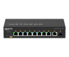 Netgear AV Line M4250-9G1F -POE+ - Switch - L3 - Managed - 8 x 10/100/1000 (8 POE+)