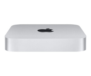 Apple Mac Mini - M2 - RAM 8 GB - SSD 512 GB - M2 10 -Core GPU - GIGE, 802.11ax (Wi -Fi 6e)