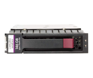 HPE Single Port - Hard drive - 146 GB - Hot -Swap - 2.5 "SFF (6.4 cm SFF)