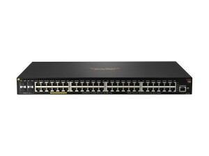 HPE Aruba 2930F 48G PoE+ 4SFP+ - Switch - L3 - managed -...