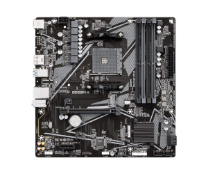 Gigabyte B550M K - 1.0 - Motherboard - Micro ATX - Socket AM4 - AMD B550 Chipset - USB 3.2 Gen 1 - Gigabit LAN - Onboard graphic (CPU required)
