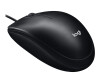 Logitech M100 - Mouse - full -size - right and left -handed