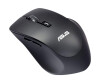 Asus WT425 - Mouse - for right -handed - optically - 6 keys - wireless - 2.4 GHz - Wireless recipient (USB)