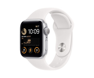 Apple Watch SE (GPS) - 40 mm - aluminum, silver