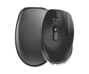 3DConnexion Cadmouse Pro Wireless - Mouse - ergonomic - 7 keys - Wireless - Bluetooth, 2.4 GHz - Wireless recipient (USB)