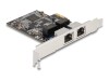 Delock 88615 - PCI Express - RJ -45 - silver - PC - 1 piece (E) -