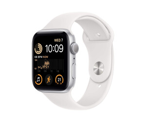 Apple Watch SE (GPS) - 44 mm - aluminum, silver