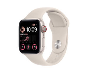 Apple Watch SE (GPS + Cellular) - 40 mm - Starlight aluminum